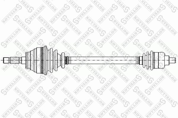 STELLOX 158 1034-SX Drive Shaft