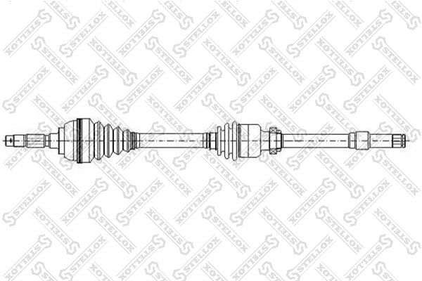 STELLOX 158 1772-SX Drive Shaft