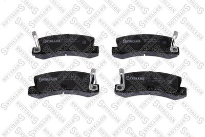 Brake Pad Set, disc brake STELLOX 225 004B-SX