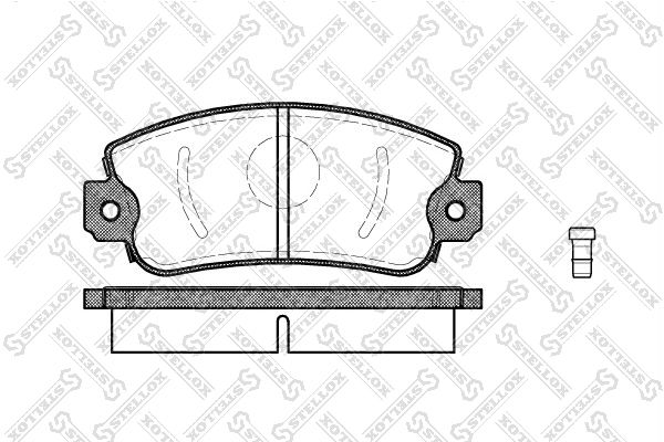 STELLOX 383 002-SX Brake Pad Set, disc brake