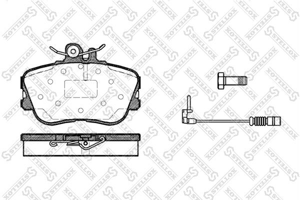 STELLOX 456 002B-SX Brake Pad Set, disc brake