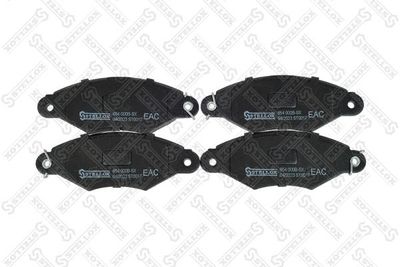 Brake Pad Set, disc brake STELLOX 654 000B-SX