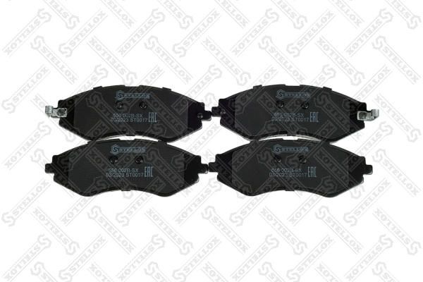 STELLOX 656 002B-SX Brake Pad Set, disc brake