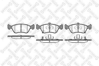 Brake Pad Set, disc brake STELLOX 687 002B-SX