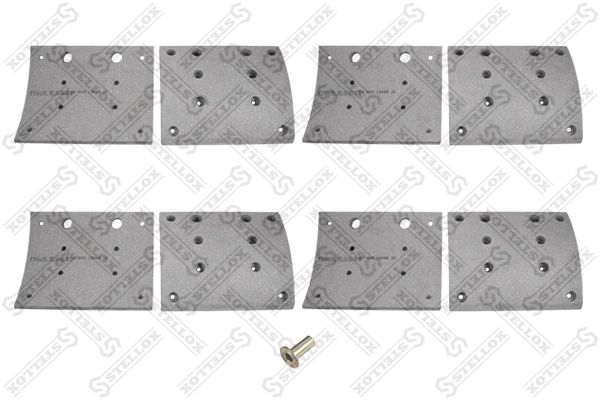 STELLOX 85-01012-SX Brake Lining Kit, drum brake