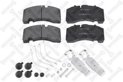 Brake Pad Set, disc brake STELLOX 85-11444-SX