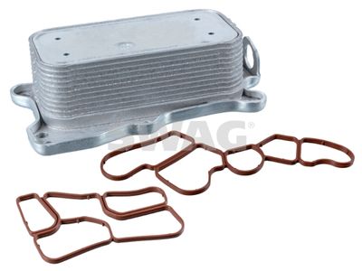 Oil Cooler, engine oil SWAG 10 10 1082