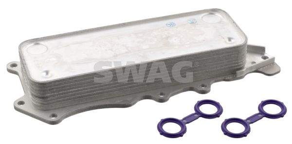 SWAG 10 10 2371 Oil Cooler, engine oil