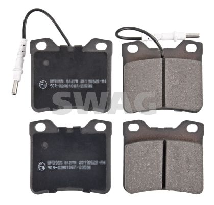 SWAG 10 91 6173 Brake Pad Set, disc brake