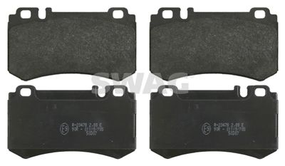 Brake Pad Set, disc brake SWAG 10 91 6475