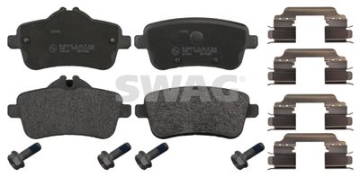 Brake Pad Set, disc brake SWAG 10 91 6990