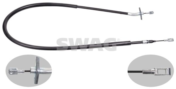 SWAG 10 92 1265 Cable Pull, parking brake