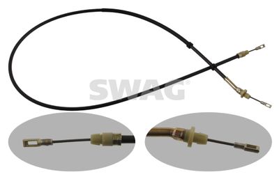 Cable Pull, parking brake SWAG 10 93 4395