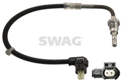 Sensor, exhaust gas temperature SWAG 10 10 0827