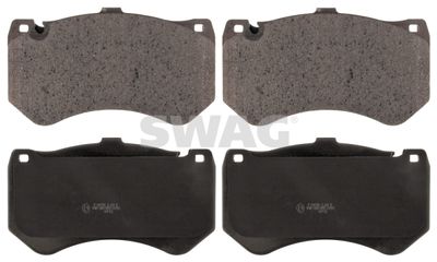 Brake Pad Set, disc brake SWAG 10 11 6143