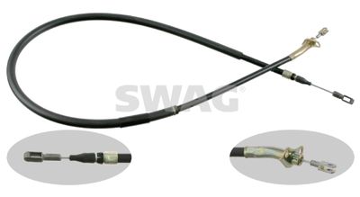 Cable Pull, parking brake SWAG 10 92 1263