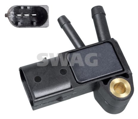 SWAG 10 94 3587 Sensor, exhaust pressure