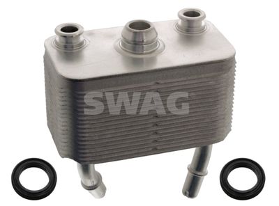 Oil Cooler, automatic transmission SWAG 20 10 0127