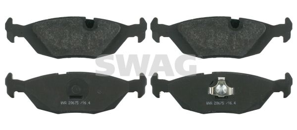 SWAG 20 91 6141 Brake Pad Set, disc brake