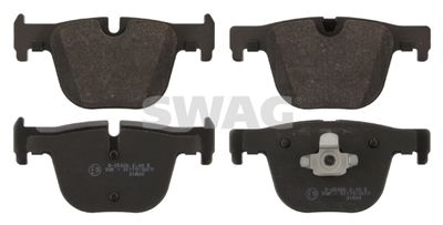 Brake Pad Set, disc brake SWAG 20 91 6867