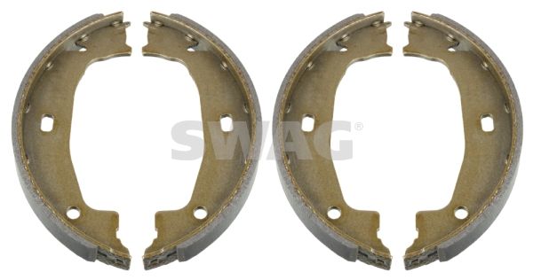 SWAG 20 91 8536 Brake Shoe Set, parking brake