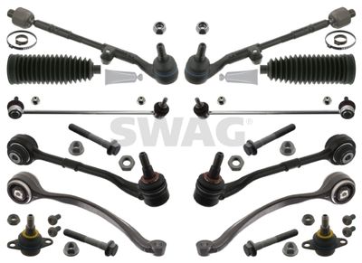 Control/Trailing Arm Kit, wheel suspension SWAG 20 94 6265