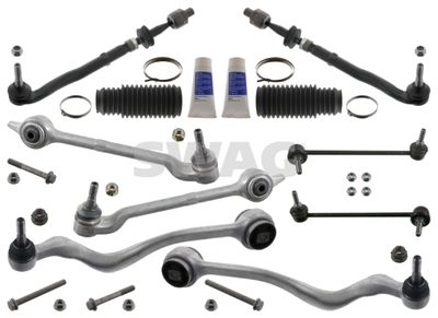 Control/Trailing Arm Kit, wheel suspension SWAG 20 94 6291