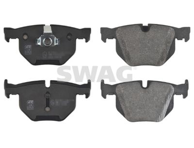 Brake Pad Set, disc brake SWAG 20 91 6633