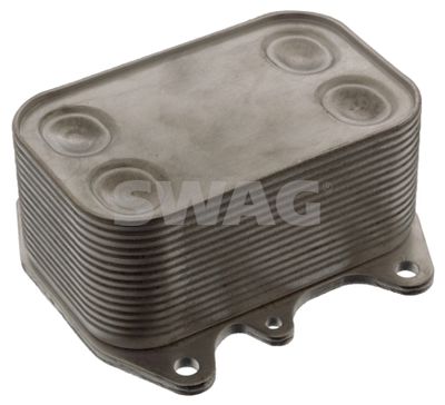 Oil Cooler, engine oil SWAG 30 10 0750