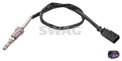 Sensor, exhaust gas temperature SWAG 30 10 0803