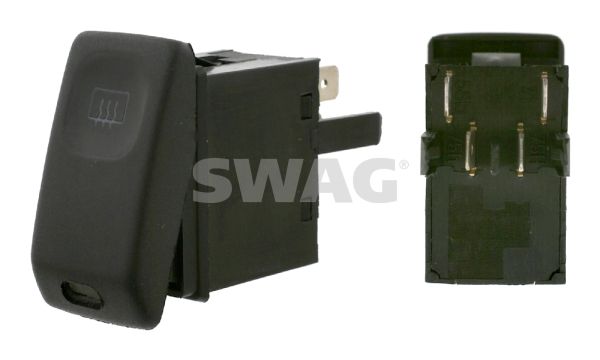 SWAG 30 91 5628 Switch, rear window heating