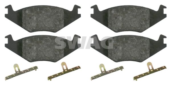 SWAG 30 91 6011 Brake Pad Set, disc brake