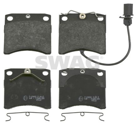 SWAG 30 91 6463 Brake Pad Set, disc brake