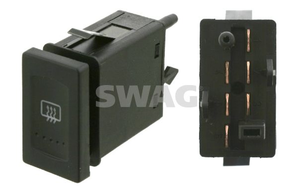 SWAG 30 92 4741 Switch, rear window heating