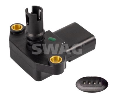 Sensor, intake manifold pressure SWAG 30 93 6623