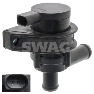 Water Recirculation Pump, parking heater SWAG 30 94 9832