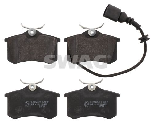 SWAG 30 91 6639 Brake Pad Set, disc brake