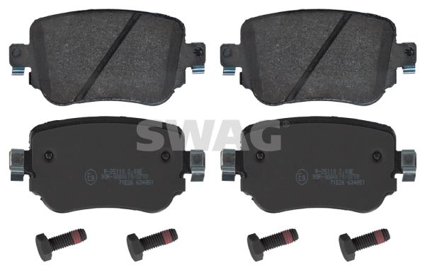 SWAG 30 91 6912 Brake Pad Set, disc brake