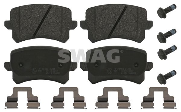 SWAG 30 91 6991 Brake Pad Set, disc brake