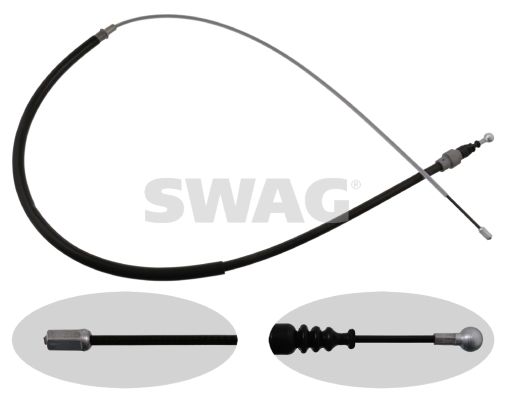 SWAG 32 92 4412 Cable Pull, parking brake