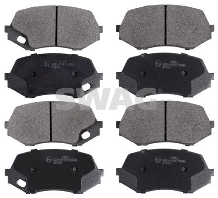 SWAG 33 10 5209 Brake Pad Set, disc brake