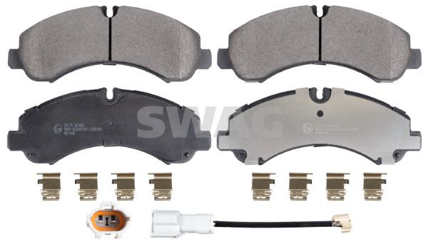 SWAG 33 10 5345 Brake Pad Set, disc brake