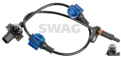 Sensor, wheel speed SWAG 33 10 5955