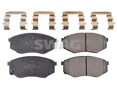 Brake Pad Set, disc brake SWAG 33 10 6384