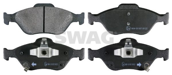 SWAG 33 10 6452 Brake Pad Set, disc brake