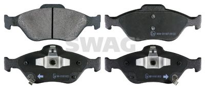 Brake Pad Set, disc brake SWAG 33 10 6452
