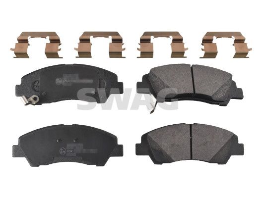 SWAG 33 10 7143 Brake Pad Set, disc brake