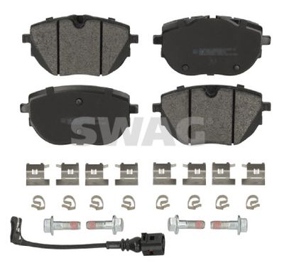 Brake Pad Set, disc brake SWAG 33 10 5568