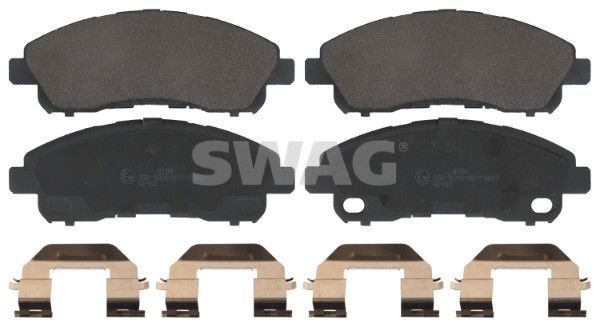 SWAG 33 10 6536 Brake Pad Set, disc brake