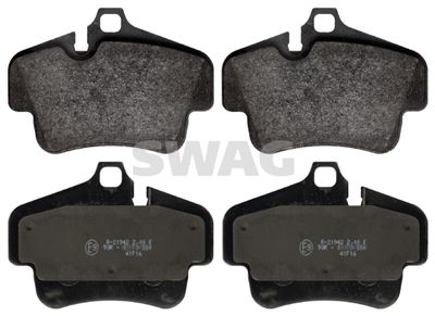 Brake Pad Set, disc brake SWAG 38 11 6178